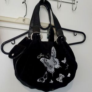 Black Velvet Juicy Couture Handbag